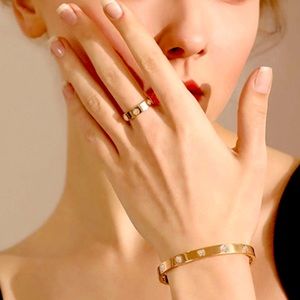 Gold Plated Bracelet / Bangle and matching ring with Zirconia Crystal accents